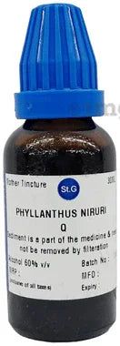 St. George’s Phyllanthus Niruri Mother Tincture Q bottle of 30 ml mother tincture