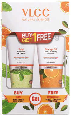 VLCC Tulsi Acne Clear Face Wash with Orange Oil Pore Cleansing Face Wash Free (150ml Each ) Buy One Get One combo pack of 2 units by VLCC – Shop authentic VLCC products. Free S/H Singapore, Dubai, Japan. Trusted since 2013, 50K+ orders worl