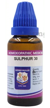 Father Muller Sulphur Drop 30 bottle of 30 ml oral drops