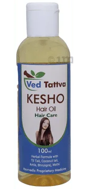 Ved Tattva Kesho Hair Oil bottle of 100 ml oil