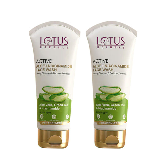 Active Aloe + Niacinamide Face Wash