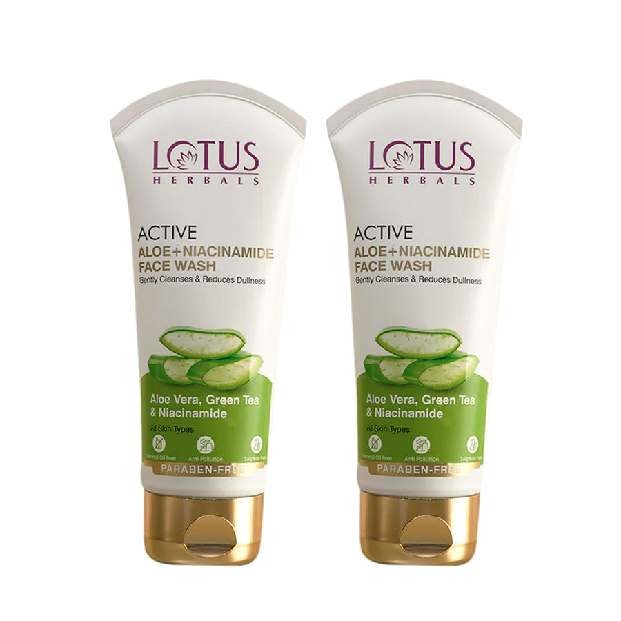 Active Aloe + Niacinamide Face Wash