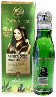 Olnaturale Arnica Gold Hair Oil (200ml Each) box of 1 bottle