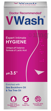 VWash Expert Intimate Hygiene bottle of 100 ml liquid