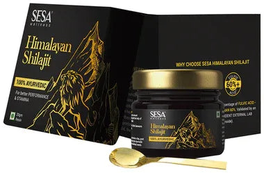Sesa Himalayan Shilajit Resin (20 gm Each) box of 1 jar