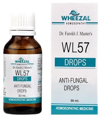 Wheezal WL57 Anti-Fungal Drop bottle of 30 ml drop