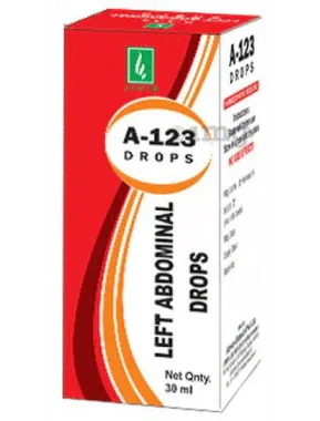 Adven A-123 Left Abdominal Drop bottle of 30 ml drop