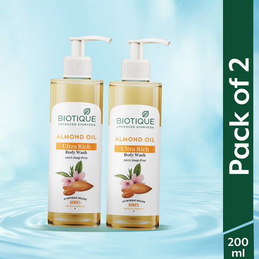 Pack of 2- Almond body wash 200ml