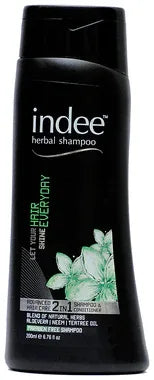 Indee Aloevera, Neem & Teatree Oil Shampoo Herbal bottle of 200 ml shampoo