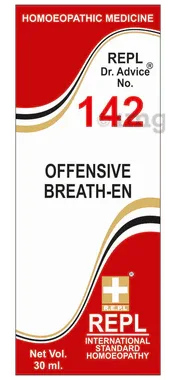 REPL Dr. Advice No.142 Offensive Breath-En Drop bottle of 30 ml drop