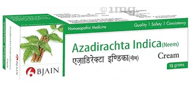 Bjain Azadirachta Indica (Neem) Cream tube of 15 gm cream