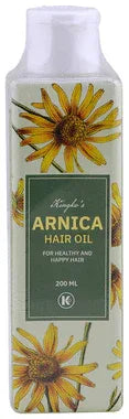Kingko's Arnica Hair Oil bottle of 200 ml oil
