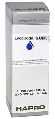 Hapro Lycopodium Clavatum Dilution 50M bottle of 100 ml dilution