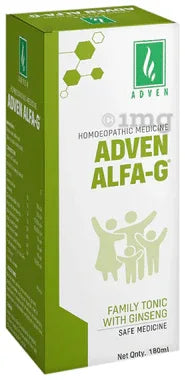 Adven Alfa-G Tonic bottle of 180 ml tonic