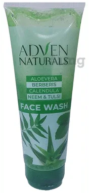 Adven Naturals Face Wash with ABC+ Neem and Tulsi bottle of 100 gm face wash