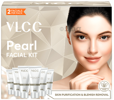 VLCC Pearl Facial Kit box of 60 gm kit