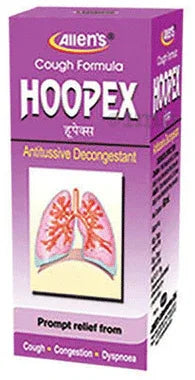 Allen Laboratories Hoopex Syrup bottle of 60 ml syrup