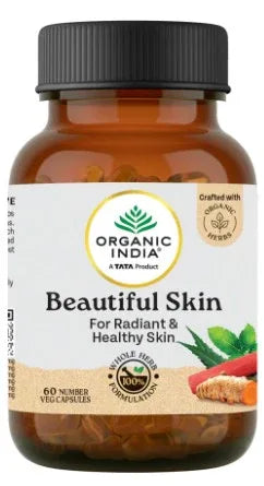 Organic India Beautiful Skin 60 Caps – Radiant Skin & Blood Purifier