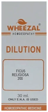Wheezal Ficus Religeosa Dilution 200 bottle of 30 ml dilution