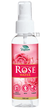 Swadeshi Gulab Jal (Rose Water) with 20% Extra bottle of 100 ml liquid