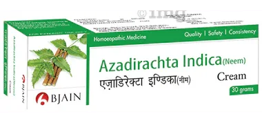 Bjain Azadirachta Indica (Neem) Cream tube of 30 gm cream