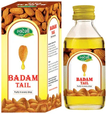 Swadeshi Ayurved Badam Tail bottle of 100 ml oil