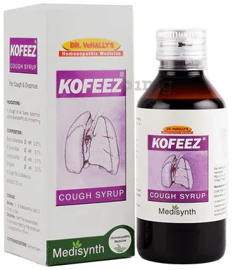 Medisynth Kofeez Cough Syrup bottle of 200 ml syrup