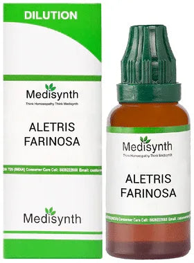 Medisynth Aletris Farinosa Dilution 10M bottle of 30 ml dilution