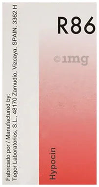 Dr. Reckeweg R86 Low Blood Sugar Drop bottle of 30 ml drop