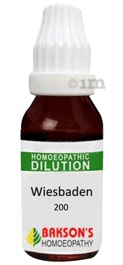 Bakson's Homoeopathy Wiesbaden Dilution 200 CH bottle of 30 ml dilution