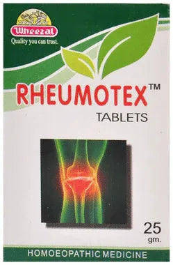 Wheezal Rheumotex Tablet bottle of 25 gm tablet