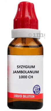 Bjain Syzygium Jambolanum Dilution 1000 CH bottle of 100 ml dilution