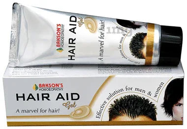 Bakson's Homoeopathy Hair Aid Gel tube of 75 gm gel