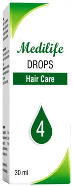 Medilife No 4 Hair Care Drop (30ml Each) box of 1 bottle