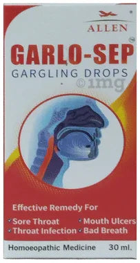 Allen Garlo-Sep Gargling Drop bottle of 30 ml drop