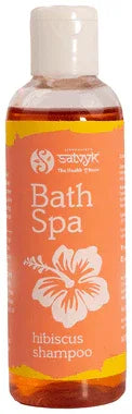 Satvyk Bath Spa Hibiscus Shampoo bottle of 100 ml shampoo