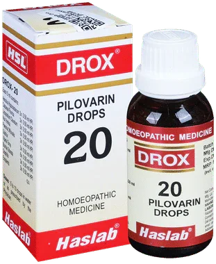 Haslab Drox 20 Pilovarin Drop bottle of 30 ml drop