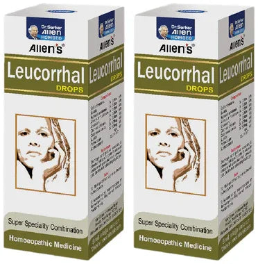 Allen's Leucorrhal Drops (30ml Each) combo pack of 2 bottles