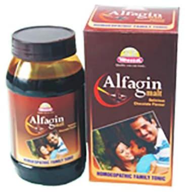 Wheezal Alfagin Malt Delicious Chocolate jar of 250 gm paste