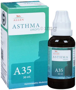 Allen A35 Asthma Drop bottle of 30 ml drop