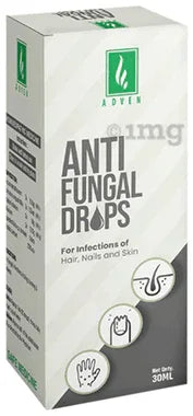 Adven Anti Fungal Drop bottle of 30 ml oral drops