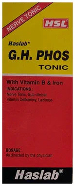 Haslab G.H. Phos Tonic bottle of 200 ml tonic