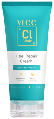 VLCC Clinic Heel Repair Cream tube of 100 gm cream