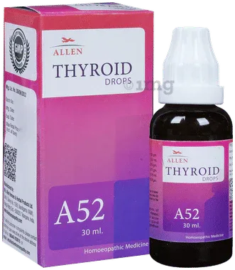 Allen A52 Thyroid Drop bottle of 30 ml drop