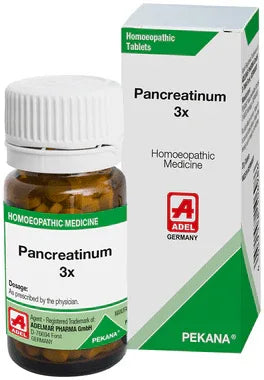 ADEL Pancreatinum Trituration Tablet 3X bottle of 20 gm trituration tablet