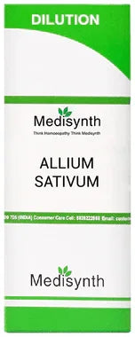 Medisynth Allium Sativum Dilution 30 bottle of 30 ml dilution