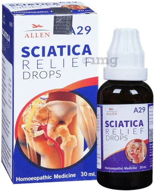 Allen A29 Sciatica Relief Drop bottle of 30 ml drop