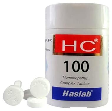 Haslab HC 100 Digitalis Complex Tablet bottle of 20 gm tablet