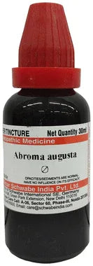 Dr Willmar Schwabe India Abroma Augusta Mother Tincture Q bottle of 30 ml mother tincture