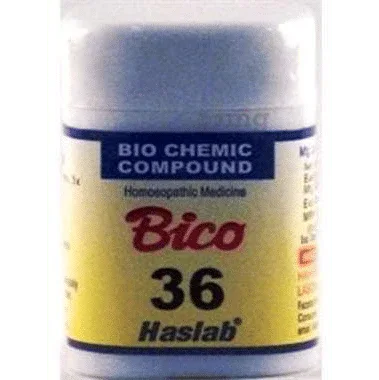 Haslab Bico 36 Biochemic Compound Tablet bottle of 20 gm tablet